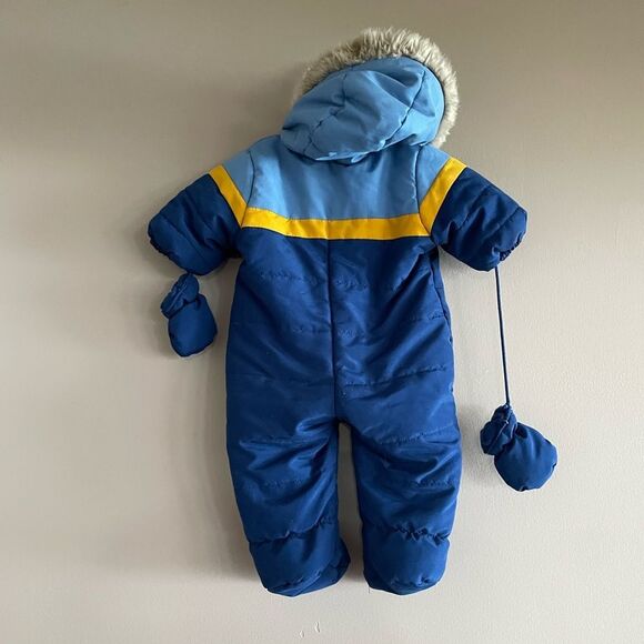 One piece jacket suit with mitts - Picture 2 of 4